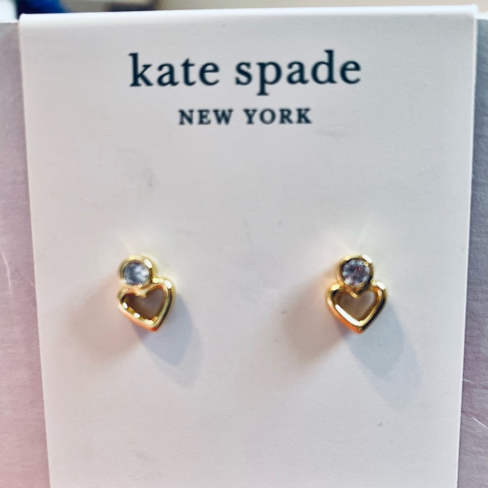 Kate Spade New York “Shining Spade” Earrings - NWT
